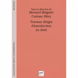 ISBN Travaux dirigés d'introduction au droit, Loi, Français, 272 pages