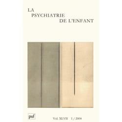 ISBN psychiatrie de l'enfant 2004, vol. 47 (1) livre Psychologie Français