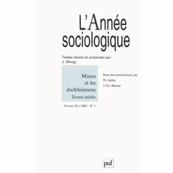 ISBN année sociologique 2004, vol. 54 (1), Education, Français, 312 pages