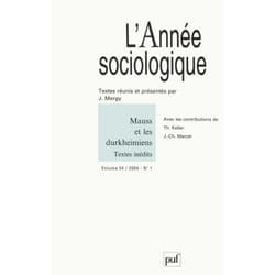 ISBN année sociologique 2004, vol. 54 (1) livre Education Français