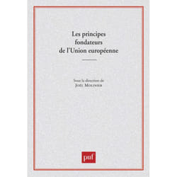 ISBN Les principes fondateurs de l'Union européenne livre Loi Français