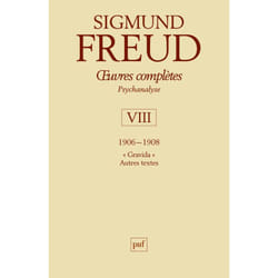ISBN Œuvres complètes - psychanalyse - vol. VIII : 1906-1908 livre Psychologie Français