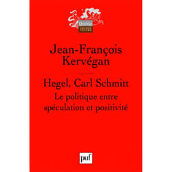ISBN Hegel, Carl Schmitt livre philosophie Français