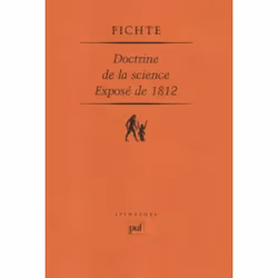ISBN Doctrine de la science, philosophie, Français, 222 pages