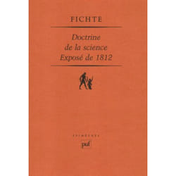 ISBN Doctrine de la science livre philosophie Français