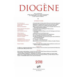 ISBN Diogène 2004, n° 208 livre philosophie Français
