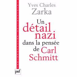 ISBN Un détail nazi dans la pensée de Carl Schmitt, philosophie, Français, 112 pages