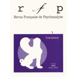 ISBN RFP 2005, t. 69, n° 1 livre Psychologie Français