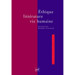 ISBN Éthique, littérature, vie humaine livre philosophie Français