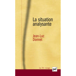 ISBN La situation analysante livre Psychologie Français