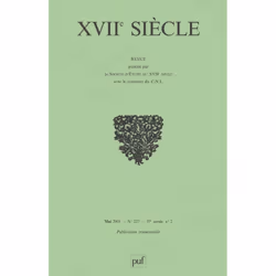 ISBN XVIIe siècle 2005, n° 227, Littérature, Français, 160 pages