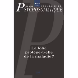 ISBN Rev. fr. de psychosomatique 2005, n° 27, Psychologie, Français, 190 pages