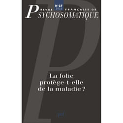 ISBN Rev. fr. de psychosomatique 2005, n° 27 livre Psychologie Français