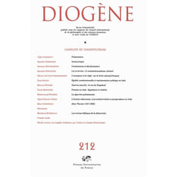 ISBN Diogène 2005, n° 212 livre philosophie Français