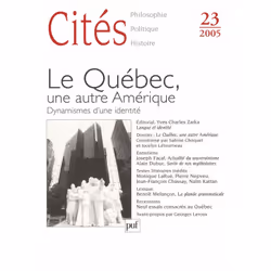 ISBN Cités 2008, n° 33, philosophie, Français, 280 pages