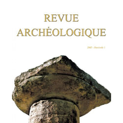 ISBN Revue archéologique 2005, n° 1 livre histoire Français