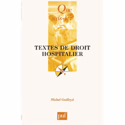 ISBN Textes de droit hospitalier, politique, Français, 128 pages