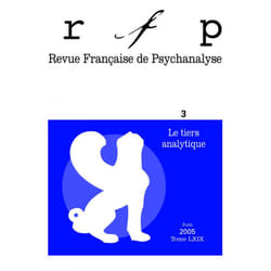 ISBN RFP 2005, t. 69, n° 3 livre Psychologie Français