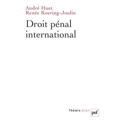 ISBN Droit pénal international livre Loi Français