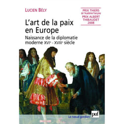 ISBN L'art de la paix en Europe livre histoire Français