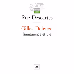 ISBN Gilles Deleuze, philosophie, Français, 160 pages