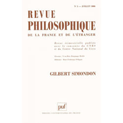 ISBN Revue philosophique 2006, t. 131 (3) livre philosophie Français