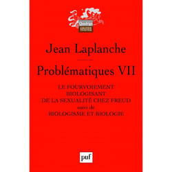 ISBN Problématiques VII livre Psychologie Français