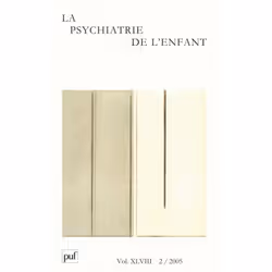 ISBN psychiatrie de l'enfant 2005, vol. 48 (2), Psychologie, Français, 640 pages