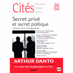 ISBN Cités 2006, n° 26, philosophie, Français, 192 pages