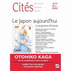 ISBN Cités 2006, n° 27, philosophie, Français, 192 pages