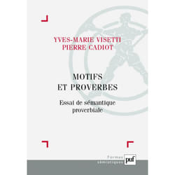 ISBN Motifs et proverbes livre Littérature Français