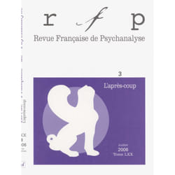 ISBN RFP 2006, t. 70, n° 3 livre Psychologie Français