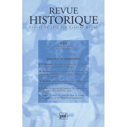ISBN Revue historique 2006, n° 640 livre histoire Français
