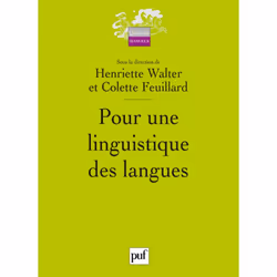 ISBN Pour une linguistique des langues, Littérature, Français, 272 pages