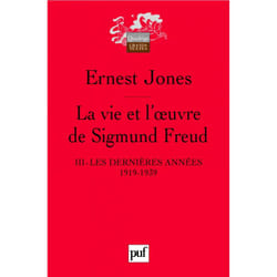 ISBN La vie et l'œuvre de Sigmund Freud. III livre Psychologie Français