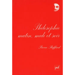 ISBN Philosophie matin, midi et soir