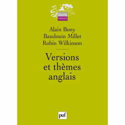 ISBN Versions et thèmes anglais, Littérature, Français, 368 pages