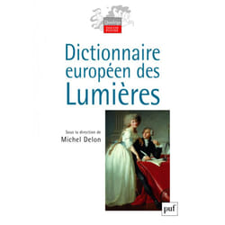 Dictionnaire européen des Lumières (Broché)