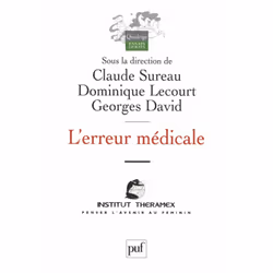 ISBN L'erreur médicale, Littérature scientifique, Français, 224 pages