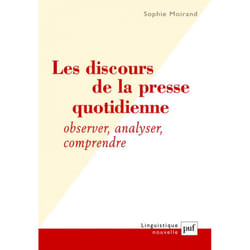 ISBN Les discours de la presse quotidienne livre Littérature Français