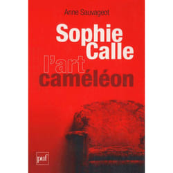 ISBN Sophie Calle, l'art caméléon livre histoire Français