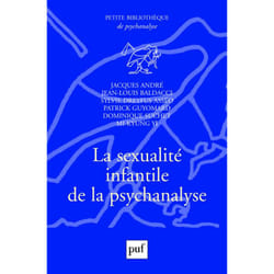 ISBN La sexualité infantile de la psychanalyse livre Psychologie Français