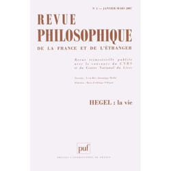 ISBN Revue philosophique 2007, t. 132 (1) livre philosophie Français