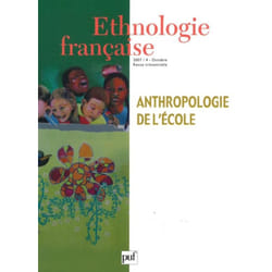 ISBN Ethnologie française 2007, n° 4 livre Education Français
