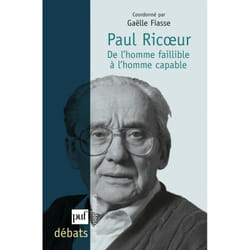 ISBN Paul Ricœur. De l'homme faillible à l'homme capable livre philosophie Français