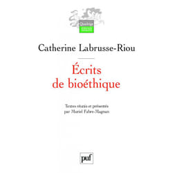 ISBN Écrits de bioéthique livre philosophie Français