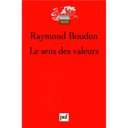 ISBN Le sens des valeurs livre Education Français