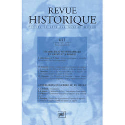 ISBN Revue historique 2007, n° 641 livre histoire Français