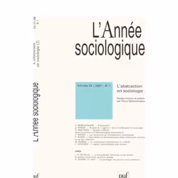 ISBN année sociologique 2007, vol. 57 (1), Education, Français, 256 pages