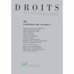 ISBN Droits 2007, n° 45, Loi, Français, 280 pages